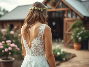 Sukienki na ślub cywilny boho – najpiękniejsze modele i inspiracje