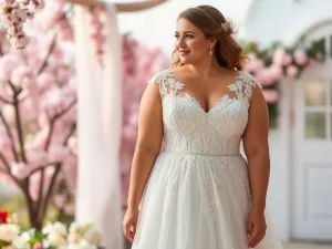 Sukienka na ślub cywilny plus size – jak wybrać idealną kreację?