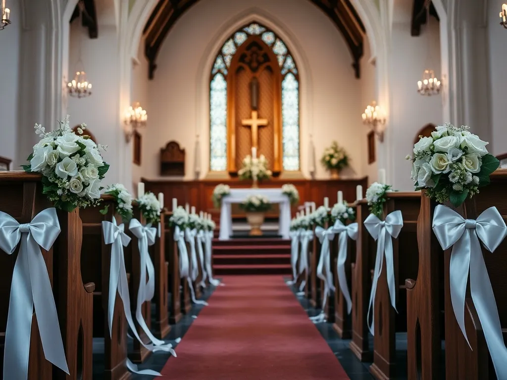 Dekoracja kościoła na ślub samemu – jak stworzyć wyjątkowy klimat?