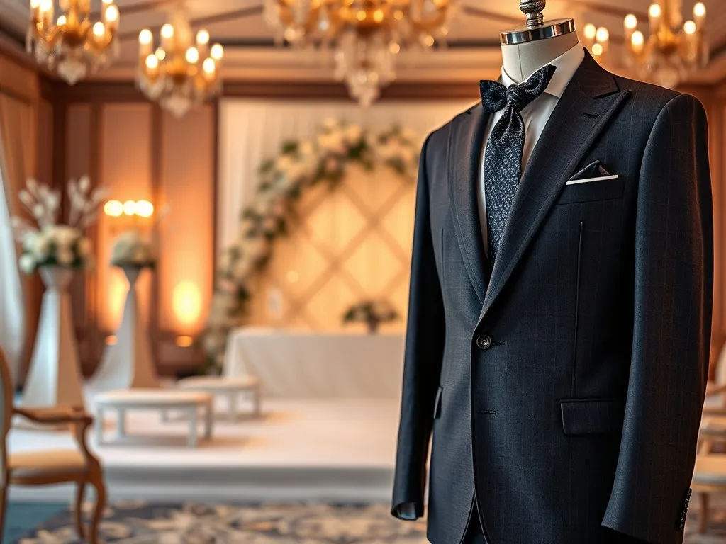 Garnitur na ślub – jaki wybrać, aby wyglądać elegancko?