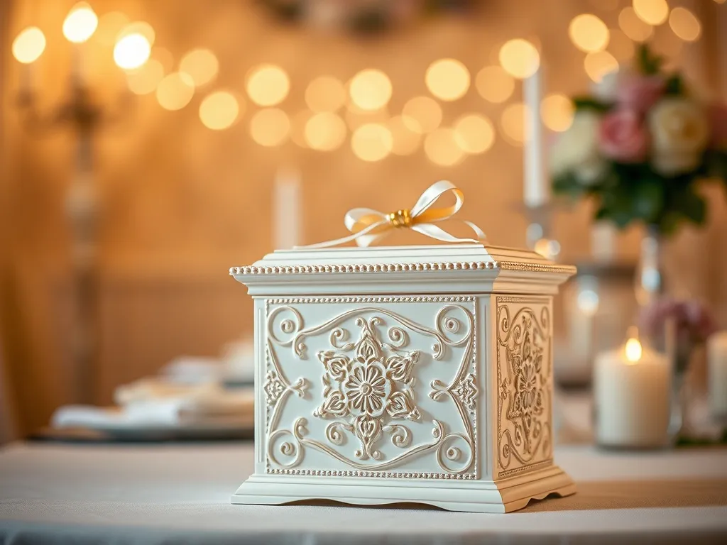 Pudełko na pieniądze na ślub – elegancki sposób na prezent