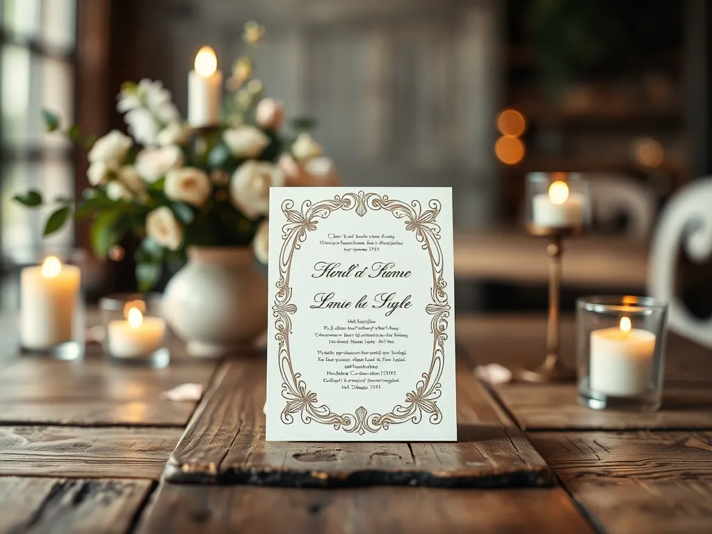 Tekst zaproszenia na ślub – inspiracje i przykłady do wykorzystania