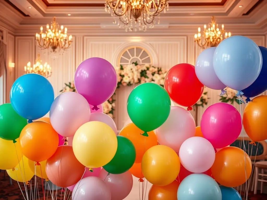 Balony na ślub – tradycyjne i nowoczesne pomysły dekoracyjne