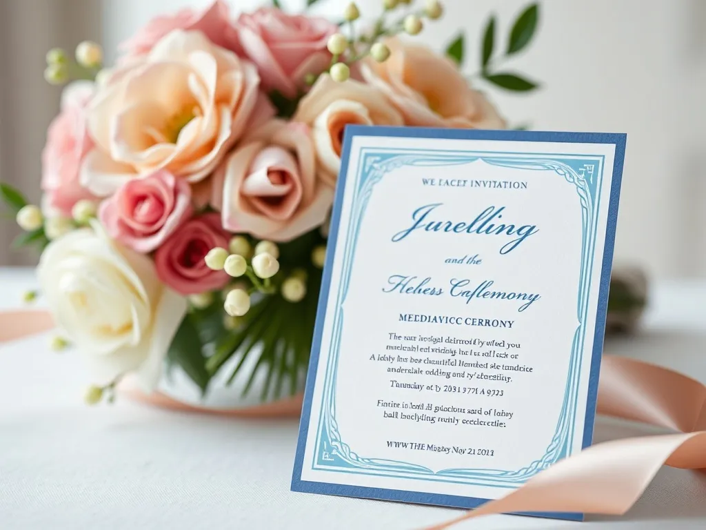 Gotowe zaproszenia na ślub cywilny – elegancja i prostota w jednym