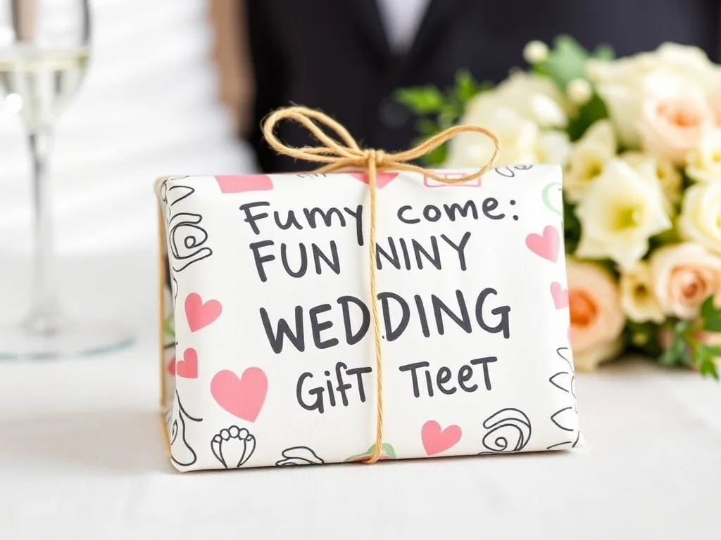 Śmieszny prezent na ślub – najlepsze pomysły na wyjątkowy upominek