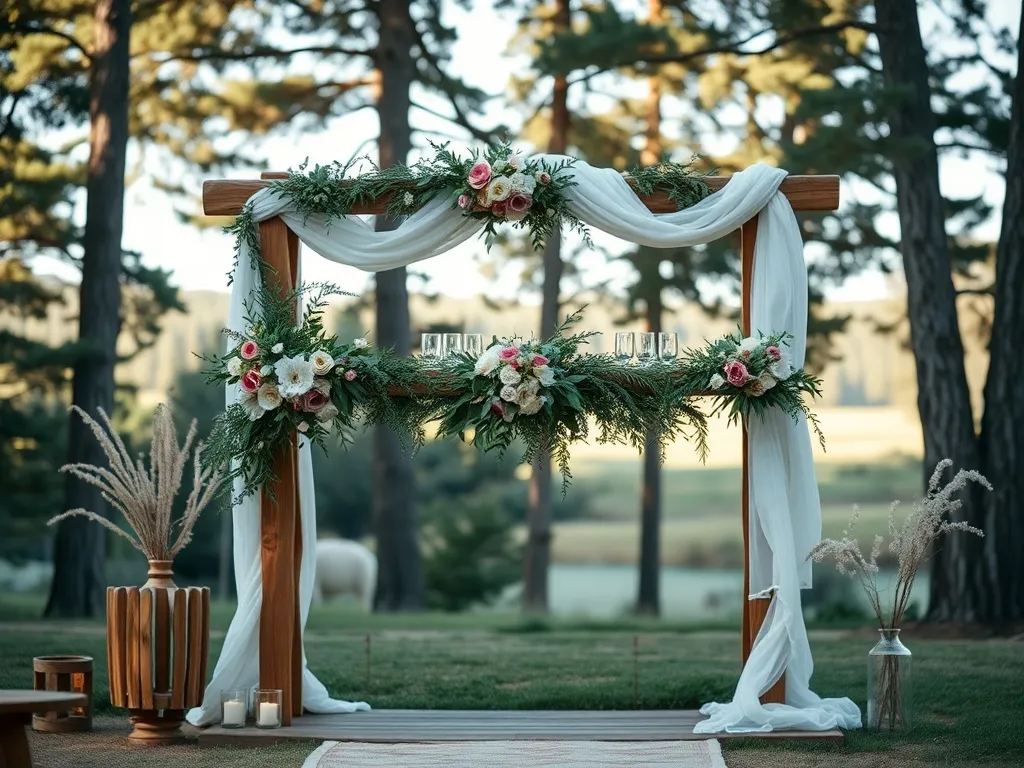 Ołtarz na ślub w plenerze – jak stworzyć romantyczną oprawę?