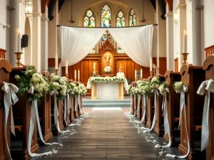 Strojenie kościoła na ślub – pomysły i inspiracje