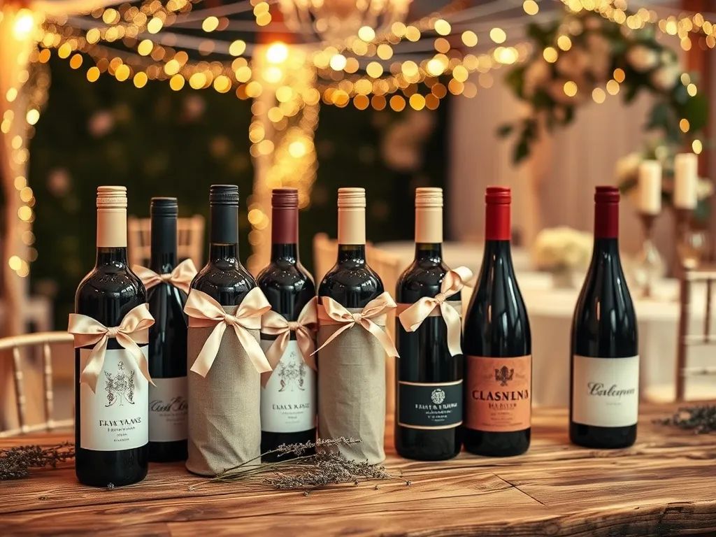 Jak zapakować wino na ślub? Praktyczne pomysły i inspiracje