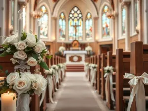 Dekoracja kościoła na ślub samemu – jak to zrobić?