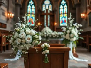 Skromna dekoracja kościoła na ślub – pomysły i inspiracje